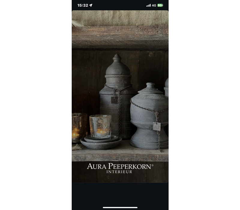 Aura Peeperkorn Java plate S