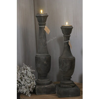 Aura Peeperkorn houten kandelaar Auray 51 cm