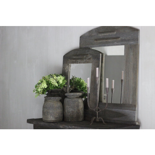 Houten spiegel Blink 90 x 70 cm 