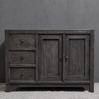 Dressoir Kayo 2 deuren en 3 laden 120 x 85 x 45 cm