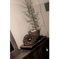Dikke moskrans / Pinecones 35 cm