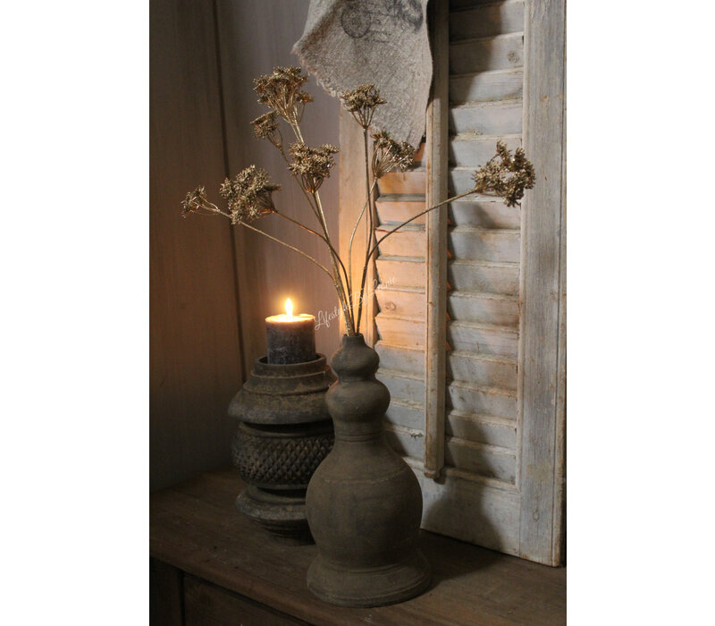 Namaak wilde peen Bruin/gold 64 cm