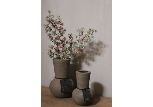 Namaak Japanse pine snowy / berry 48 cm