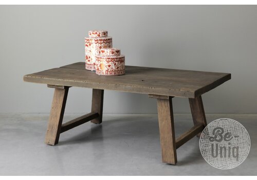 Stoere salontafel Rustic collectie 120 x 70 cm