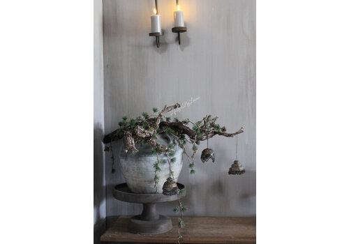 Christmas hanger LouLou antiq black