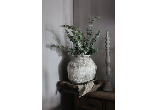 Zijden Eucalyptus tak green 105cm
