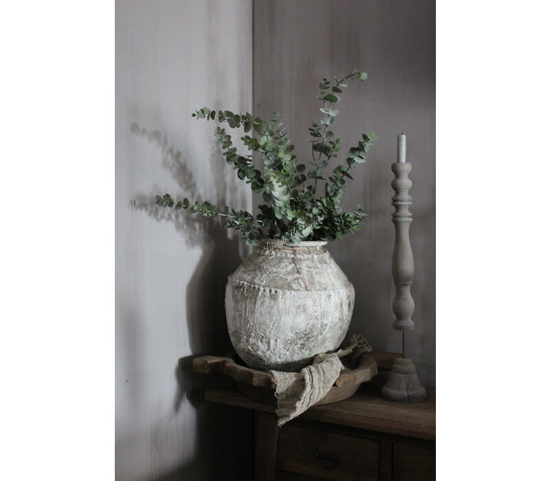 Zijden Eucalyptus tak green 105cm