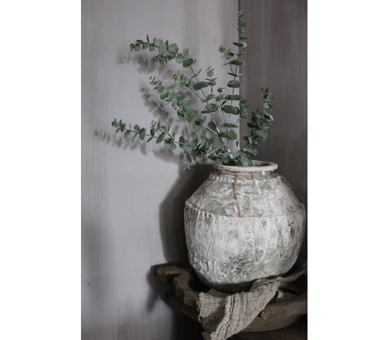 Zijden Eucalyptus tak green 105cm
