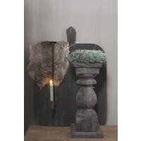 Baluster kandelaar Antraciet - maat L