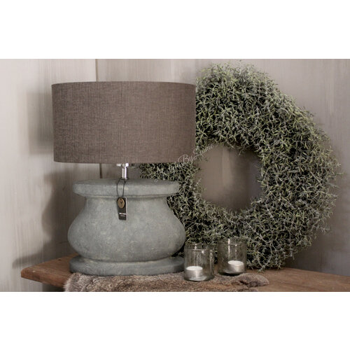 Brynxz ovale lampvoet Vintage 30 x 17 x 26 cm 