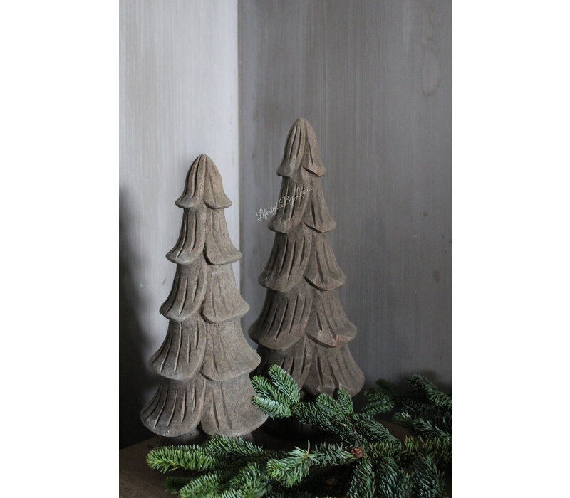 Sobere kerstboom Rudolph 35 cm