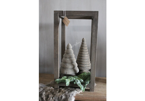 LUKSA Sobere houten boom Christiaan 28cm