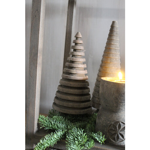 Sobere houten boom Gabriël 32 cm 