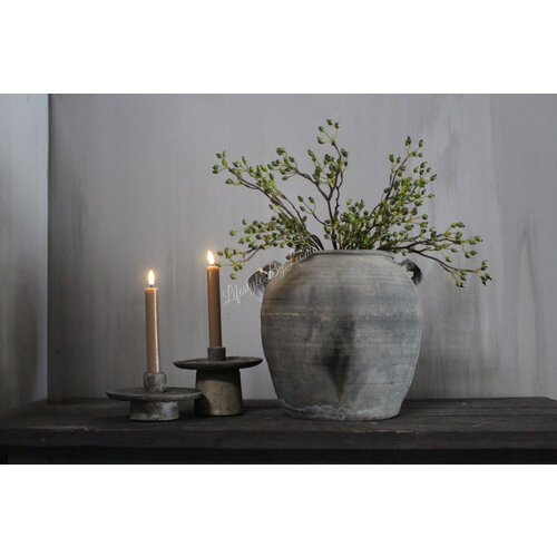Namaak korte rozenbottel tak Green 62 cm 