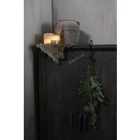 DUTZ glazen windlicht galaxy bubbels marble 13 x 11 cm