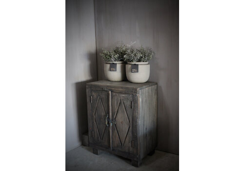Uniek oud kastje India Be-uniq 60 x 47 x 32 cm