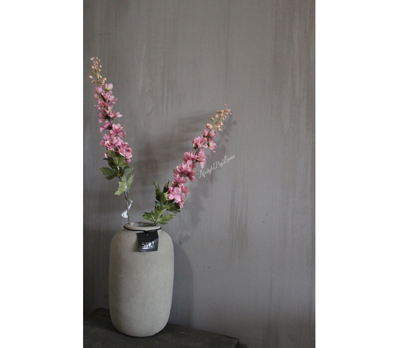 Brynxz zijden Delphinium pink 80 cm