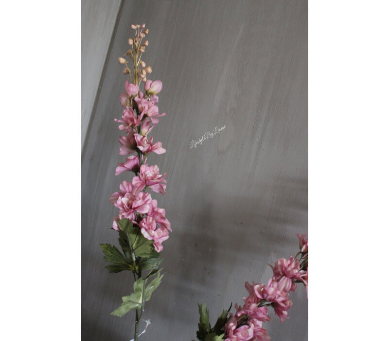Brynxz zijden Delphinium pink 80 cm