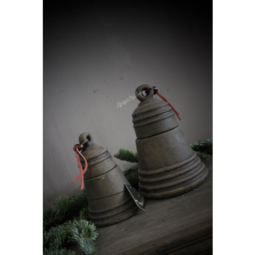 Brynxz Tealight jingle bell Brown 21 cm 