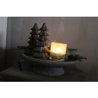 Brynxz plate on foot Vintage 36 cm