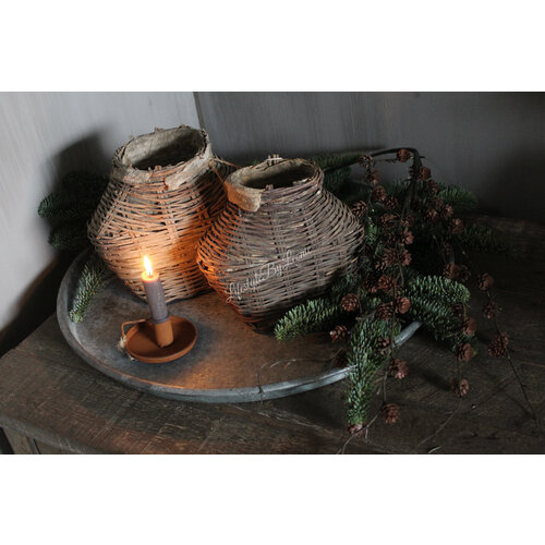 Rond ijzeren dienblad  55cm 