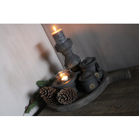 Brynxz pot with top waxinehouder / kruidenpotje 12 x 10 cm