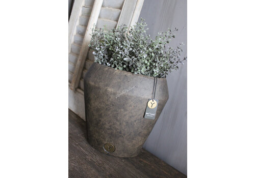 Brynxz Brynxz ovale pot Brown 24 x 25 x 15 cm