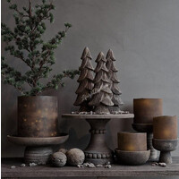 Sobere kerstboom Rudolph 35 cm