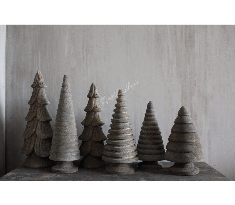 Sobere kerstboom Rudolph 35 cm