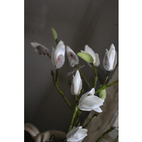 Namaak Magnolia tak in knop wit 73 cm