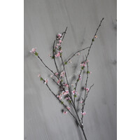 Zijden tak Blossom sakura Light pink 115 cm