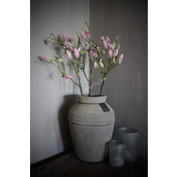 Zijden Magnolia tak in knop Soft pink 91 cm