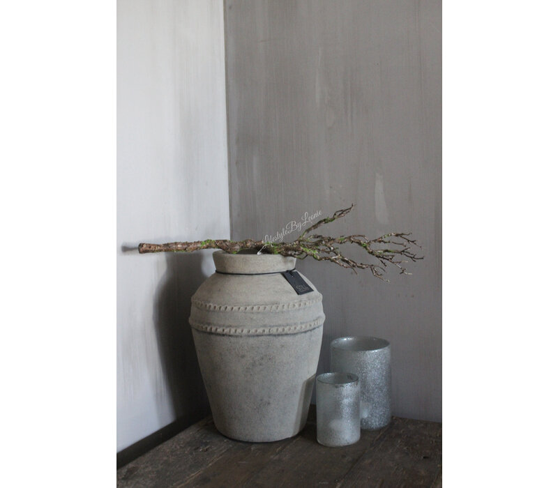 Namaak wilde twig tak met mos 70 cm