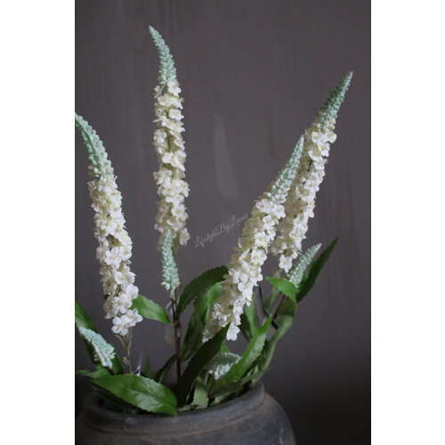 Namaak Veronica tak White crème 75 cm 
