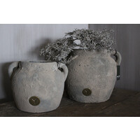 Brynxz kruik met 2 oren Rustic 19 x 14 cm