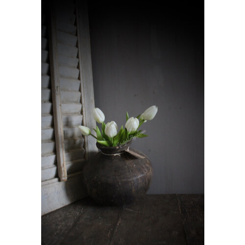 Bosje namaak tulpen White 30 cm 