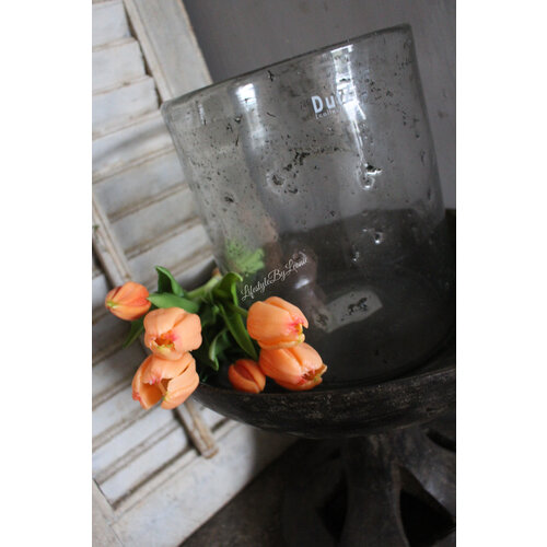 Bosje namaak tulpen Peach 30 cm 