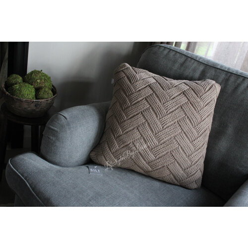 SILT kussen Valencia light stone 45 x 45 cm 