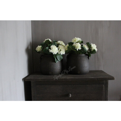 Brynxz planter boost met 2 oren Brown 28 cm 
