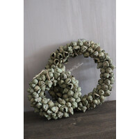 Krans Coco fruit thin Laurel green 20 cm