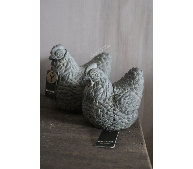 Brynxz chicken Vintage 15 x 14 cm