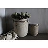 Brynxz Brynxz stenen pot Rustic 2 ears rope 32 x 30 cm