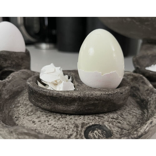 PMR eierdopje met bakje 9 cm  PMR eierdopje met bakje 9 cm