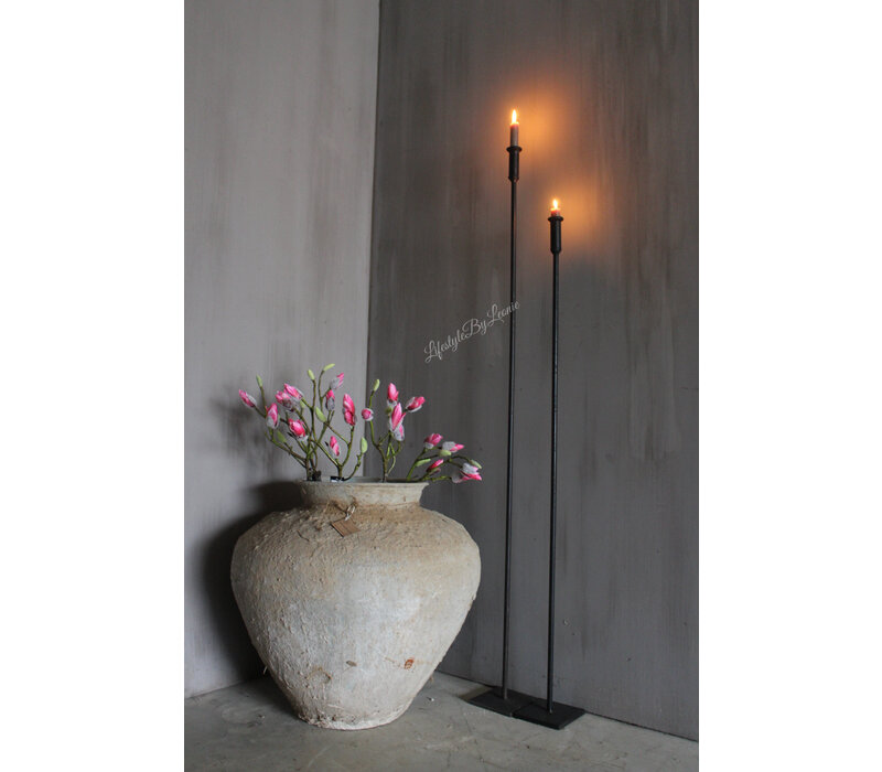 Namaak Magnolia tak in knop donkerroze 73 cm