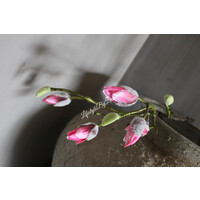 Namaak Magnolia tak in knop donkerroze 73 cm