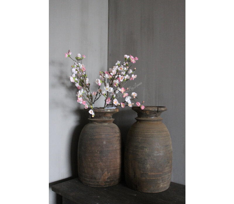 Zijden bloesem tak Quinn light pink 70 cm