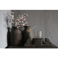Zijden bloesem tak Quinn light pink 70 cm