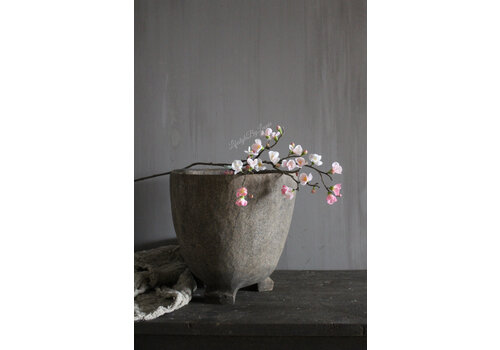 Zijden bloesem tak Quinn light pink 70 cm