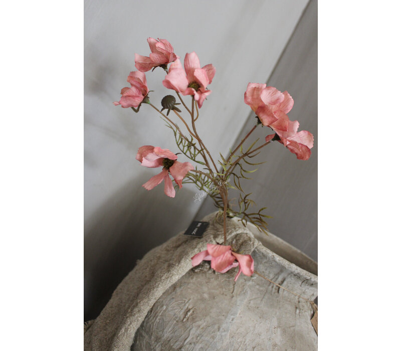 Brynxz zijden Cornus tak pink 67 cm