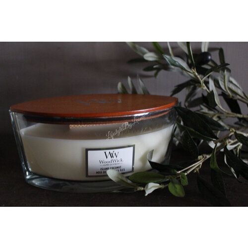 WoodWick Island coconut ellipse 